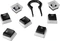 HP HyperX Pudding Keycaps, Kunststoff (PBT) Double-Shot, schwarz, 104 Tasten, ANSI-US Vorschaubild