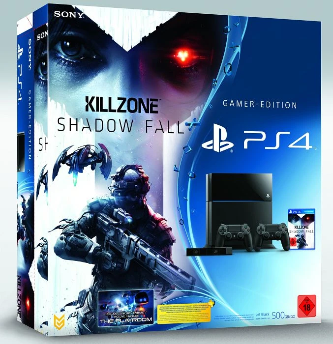 Sony PlayStation 4 - 500GB Killzone: Shadow Fall Bundle schwarz