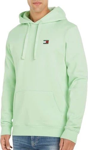 Tommy Hilfiger Tommy Badge mit Tunnelzug Hoodie opal green (Herren)