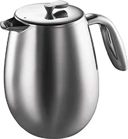 Bodum Columbia doppelwandig Kaffeebereiter 1.5l edelstahl matt
