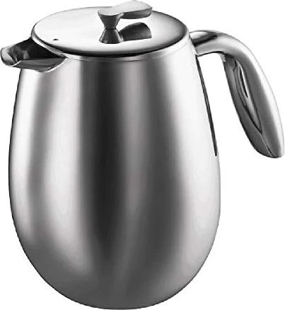 Bodum Columbia doppelwandig Kaffeebereiter 1.5l edelstahl matt