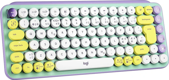 Logitech POP Keys Wireless Mechanical Keyboard, Logi Bolt, Daydream, TTC BROWN, USB/Bluetooth, ND
