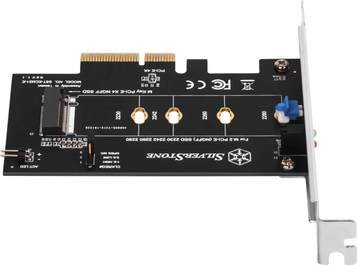 SilverStone ECM21-E M.2 PCIe 4.0 x4 Adapter