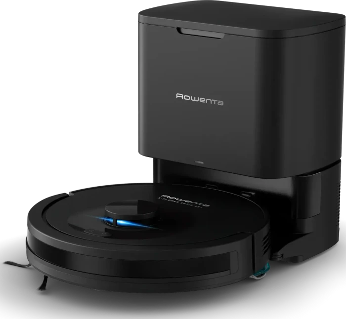 Rowenta RR87D5WH X-plorer Serie S85+ Saug-/Wischroboter schwarz inkl. Absaugstation