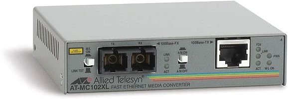 Allied Telesis AT-MC102XL, 100Base-TX auf 100Base-FX [2km]