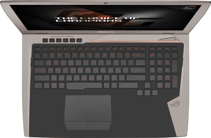 ASUS ROG G701VI-BA033T, schwarz, Core i7-6700HQ, 16GB RAM, 512GB SSD, GeForce GTX 1080, DE