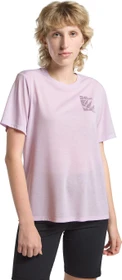 Jack Wolfskin Vonnan Graphic Funktionsshirt kurzarm explore pale lavender (Damen)