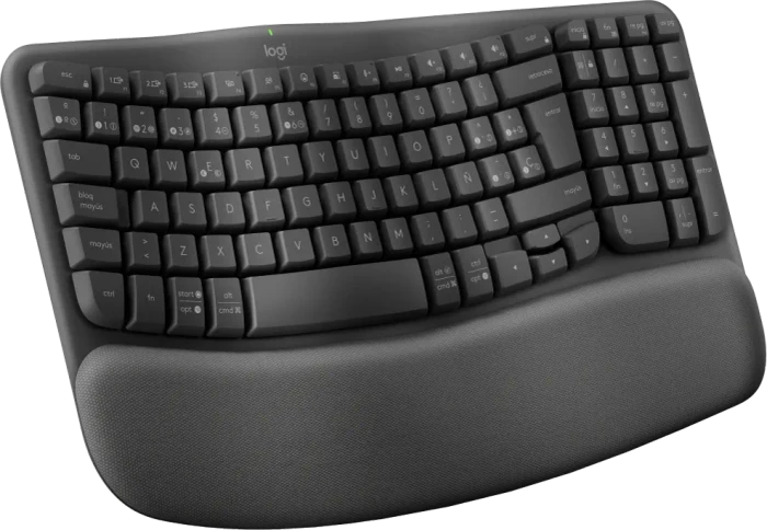 Logitech Wave Keys for Business, Grafit, Logi Bolt, USB/Bluetooth, ES
