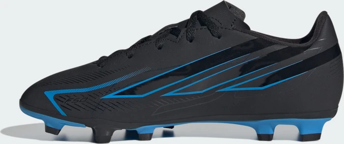 adidas F50 Hyperfast Club FG/MG core black/lucid ray blue (Junior)