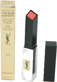 Yves Saint Laurent Rouge Pur Couture The Slim Sheer Matte Lippenstift 111 Corail Explicite, 2.2g