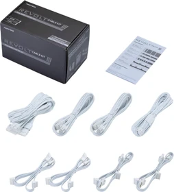 Phanteks Revolt Cable Kit, PCIe Gen5 Starter Set, weiß (PH-CBKT-G5S_WT01)