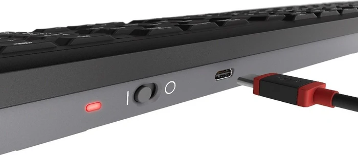 Cherry Stream Desktop Recharge schwarz, USB, DE