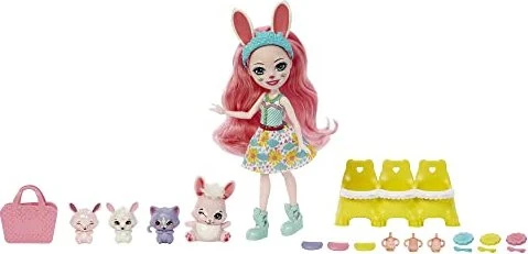 Mattel Enchantimals - Baby Bestie Bree Bunny & Twist Bunny