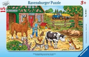 Ravensburger Puzzle Glückliches Bauernhofleben