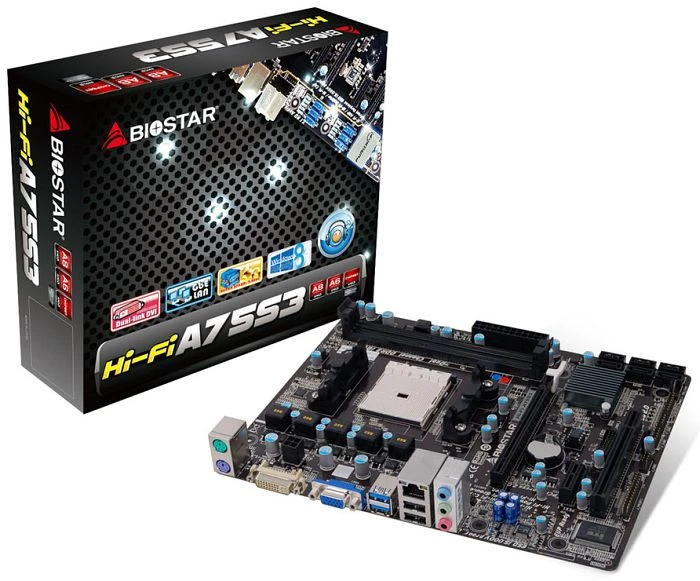 Biostar Hi-Fi A75S3 (AMD FM2)