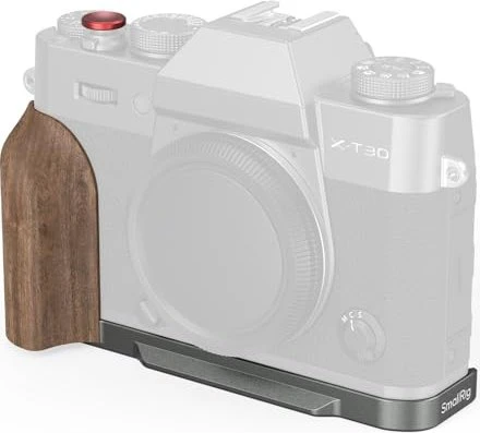 SmallRig L-Bracket mit Holzgriff für Fujifilm X-T30 III charcoal