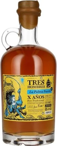 Tres Hombres La Palma Fuerte X 700ml