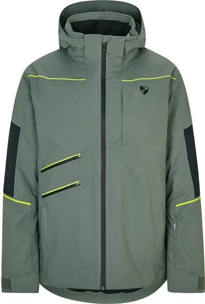 Ziener Toaca Skijacke green mud (Herren)