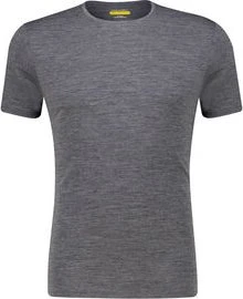 Icebreaker Anatomica Crewe Funktionsshirt kurzarm jet heather (Herren)
