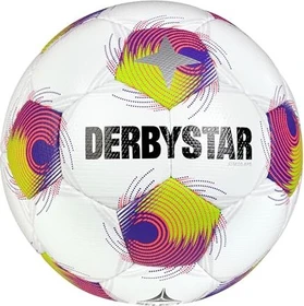 Derbystar Atmos APS Fußball weiß/rot/grün