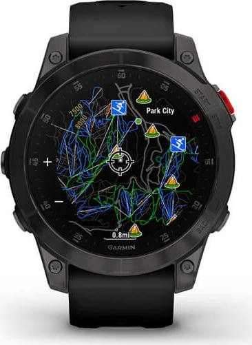 Garmin epix 2 Sapphire black titanium