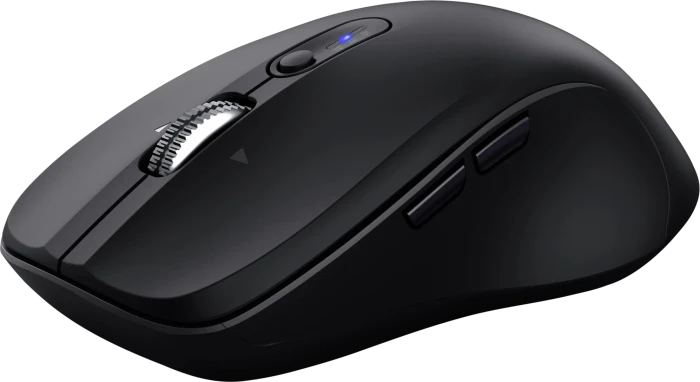 Trust Treva Hyperwheel Multi-Device Wireless Mouse schwarz, USB/Bluetooth