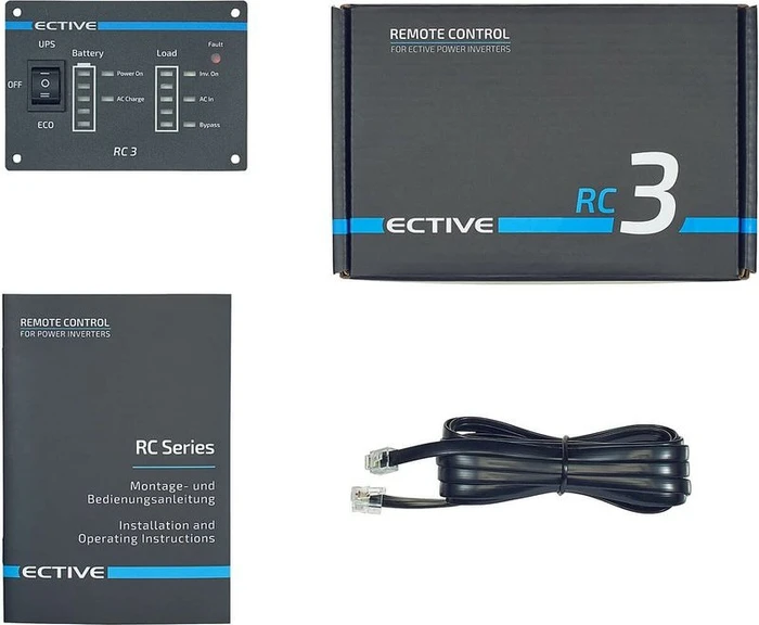 Ective RC3 Fernbedienung für Spannungswandler