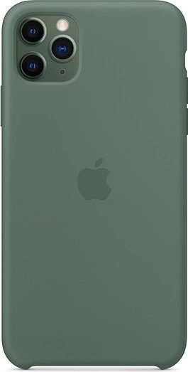 Apple Silikon Case für iPhone 11 Pro Max piniengrün