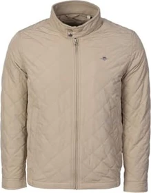 Gant Gesteppter Windcheater Jacke oat beige (Herren)