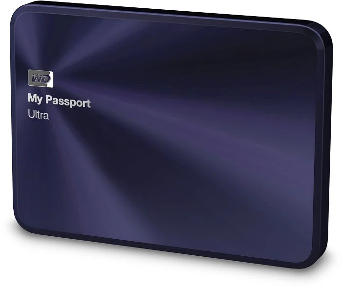 Western Digital WD My Passport Ultra Metal blau, 1TB, USB 3.0 Micro-B