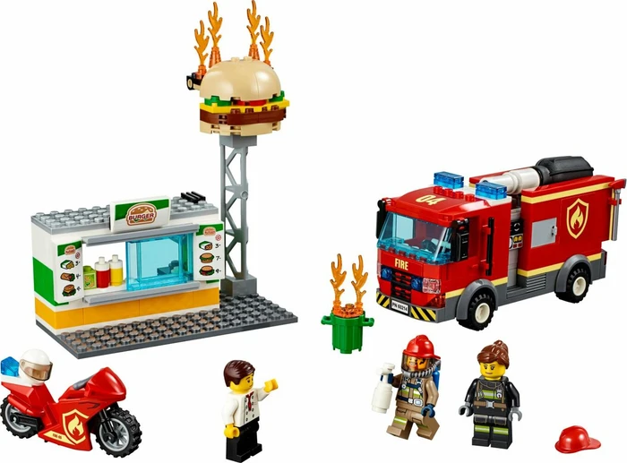 LEGO City Feuerwehr - Feuerwehreinsatz im Burger-Restaurant