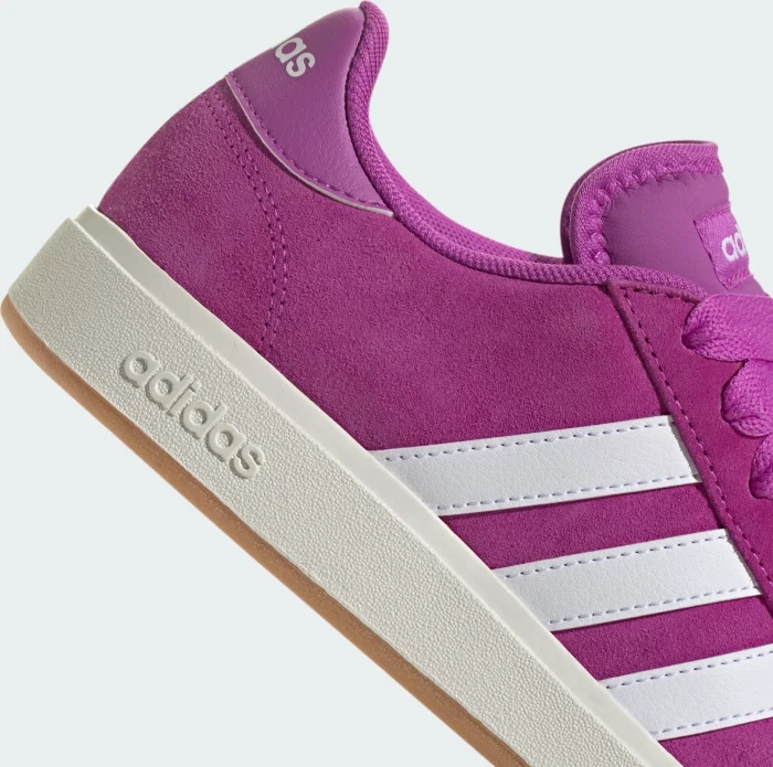 adidas Grand Court Base 00s purple burst/cloud white/off white
