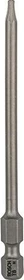 Bosch Professional Extra Hart Torx Bit 1/4", T8x89mm, 1 Stück