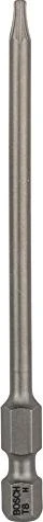 Bosch Professional Extra Hart Torx Bit 1/4", T8x89mm, 1 Stück