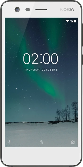 Nokia 2 Single-SIM weiß/dunkelgrau