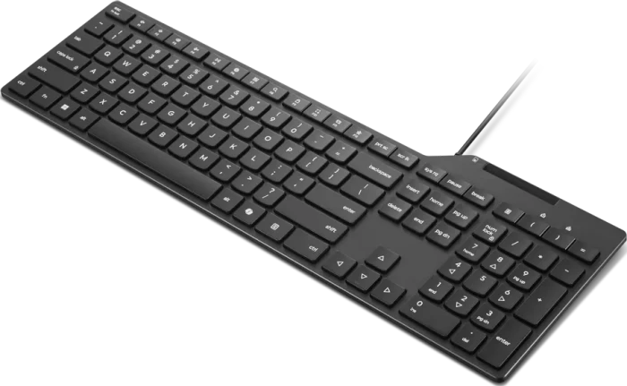 Lenovo Wired Smartcard Keyboard 5000, schwarz, USB, DE