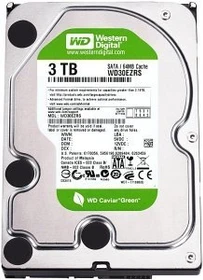 Western Digital WD Caviar Green 3TB, 512e / 3.5" / SATA 3Gb/s, retail