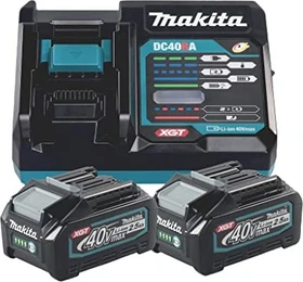 Makita Powersource-Kit Starterset 40V, 2.5Ah, Li-Ionen, 2 Akkus [5.0Ah] [200Wh]