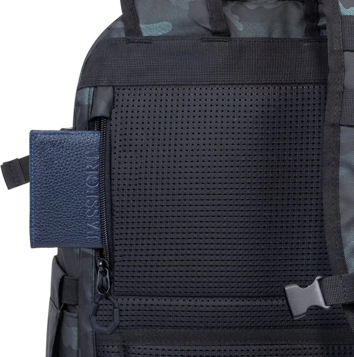 RivaCase 7631 Sherwood ECO 15.6" Laptop-Rucksack, navy camo