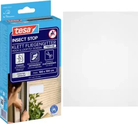 tesa Insect Stop Comfort Fliegengitter 100x100cm weiß