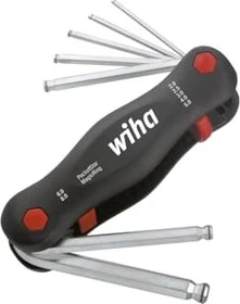 Wiha PocketStar 369R P7 MagicRing Multitool Innensechskant Winkelschlüsselsatz, 7-tlg.