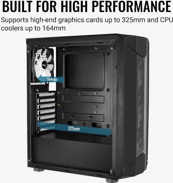 AeroCool Sentinel, Glasfenster