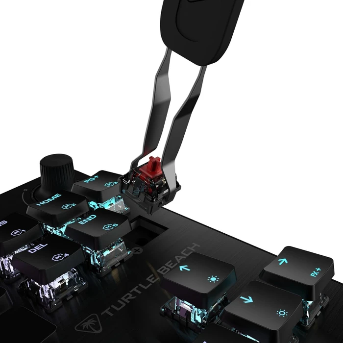 Turtle Beach Vulcan II TKL, schwarz, LEDs RGB, TITAN Mechanical Linear, USB, UK