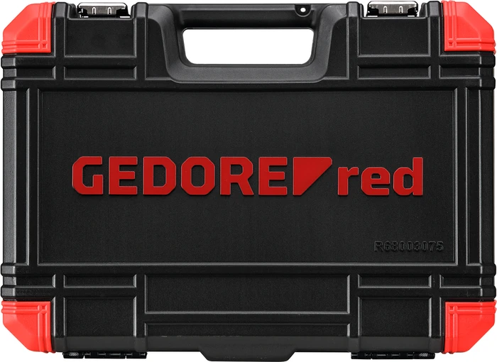Gedore red R68003075 Handwerkzeugset inkl. Werkzeugbox, 75-tlg.