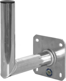 A.S. SAT Alu-Wandhalter 25x25cm TÜV grau