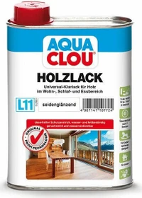 CLOU L11 Aqua CLOU Holzlack seidenglänzend farblos, 250ml