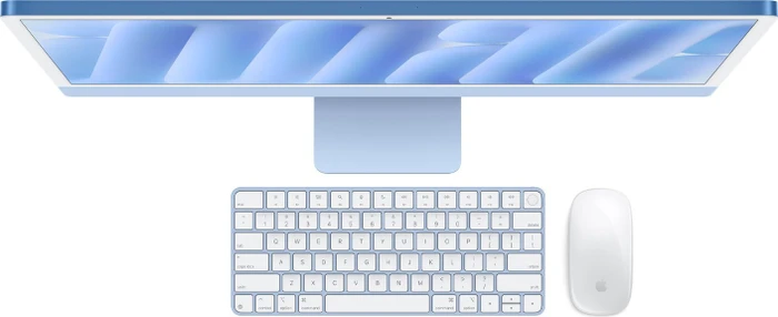 Apple iMac 24", blau, M4 - 10 Core CPU / 10 Core GPU, 16GB RAM, 256GB SSD [2024]