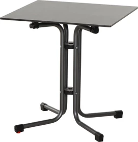Siena Garden Sola Klapptisch 65x65cm anthrazit