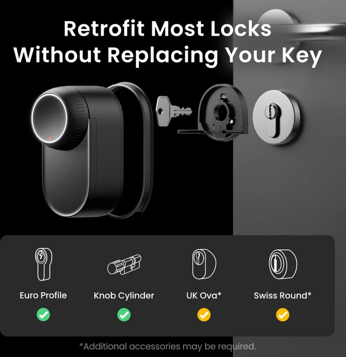 SwitchBot Lock Ultra, schwarz