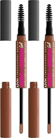 NYX Zero To Brow Gel auburn, 2ml